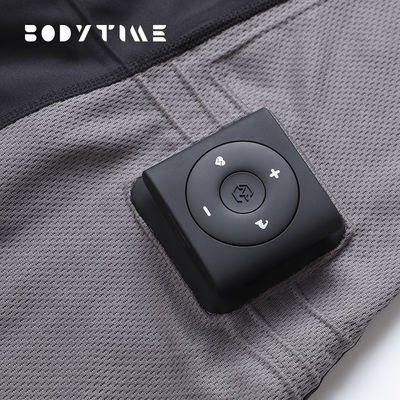 Dispositivo para hombre negro de nylon de la aptitud del entrenamiento el ccsme del músculo de la ropa de la aptitud